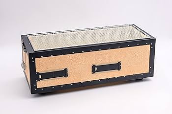 Amazon.co.jp: ポーラスセラミックス炭火コンロ長角七輪 BQ8WF 4~8人用