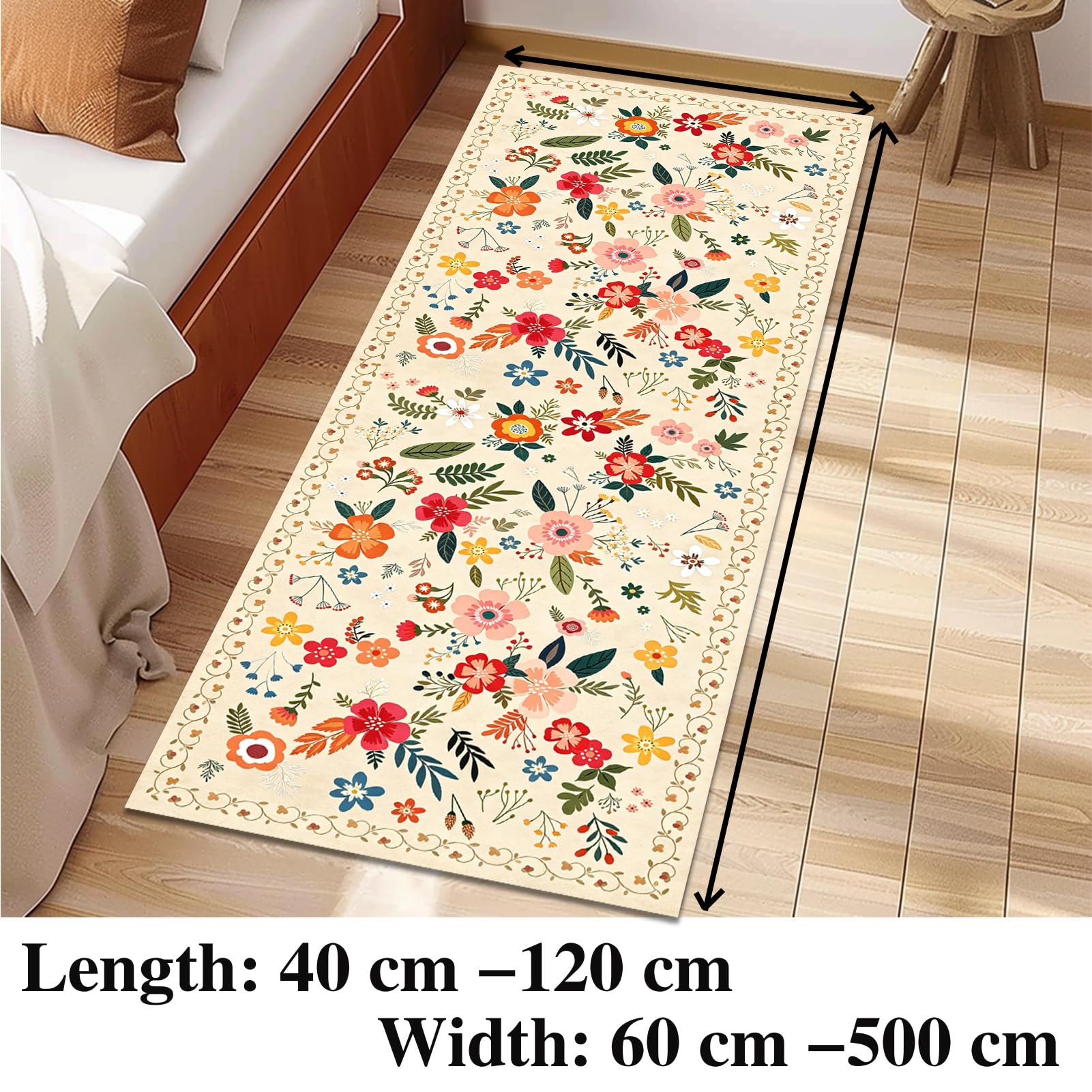 Bieżnik dywanowy na korytarz, chodnik 70 x 300 cm, chodnik kuchenny, nadaje