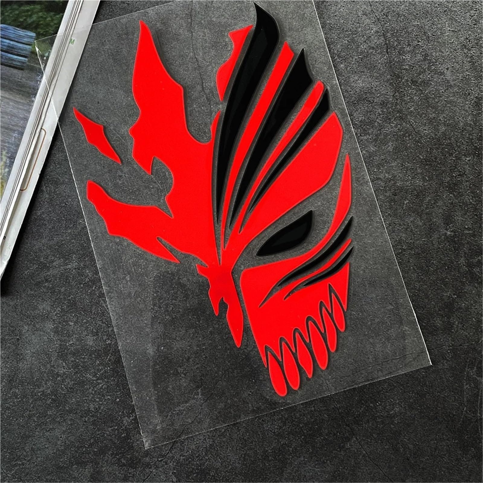 HAfgDJ Reflective Motorcycle Stickers for Helmets, Windshields, Tail Boxes, Body, Fuel Tanks, Racing and Riding Decals