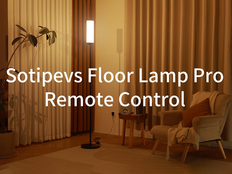 Amazon.com: Sotipevs Lámpara de pie RGB con control remoto