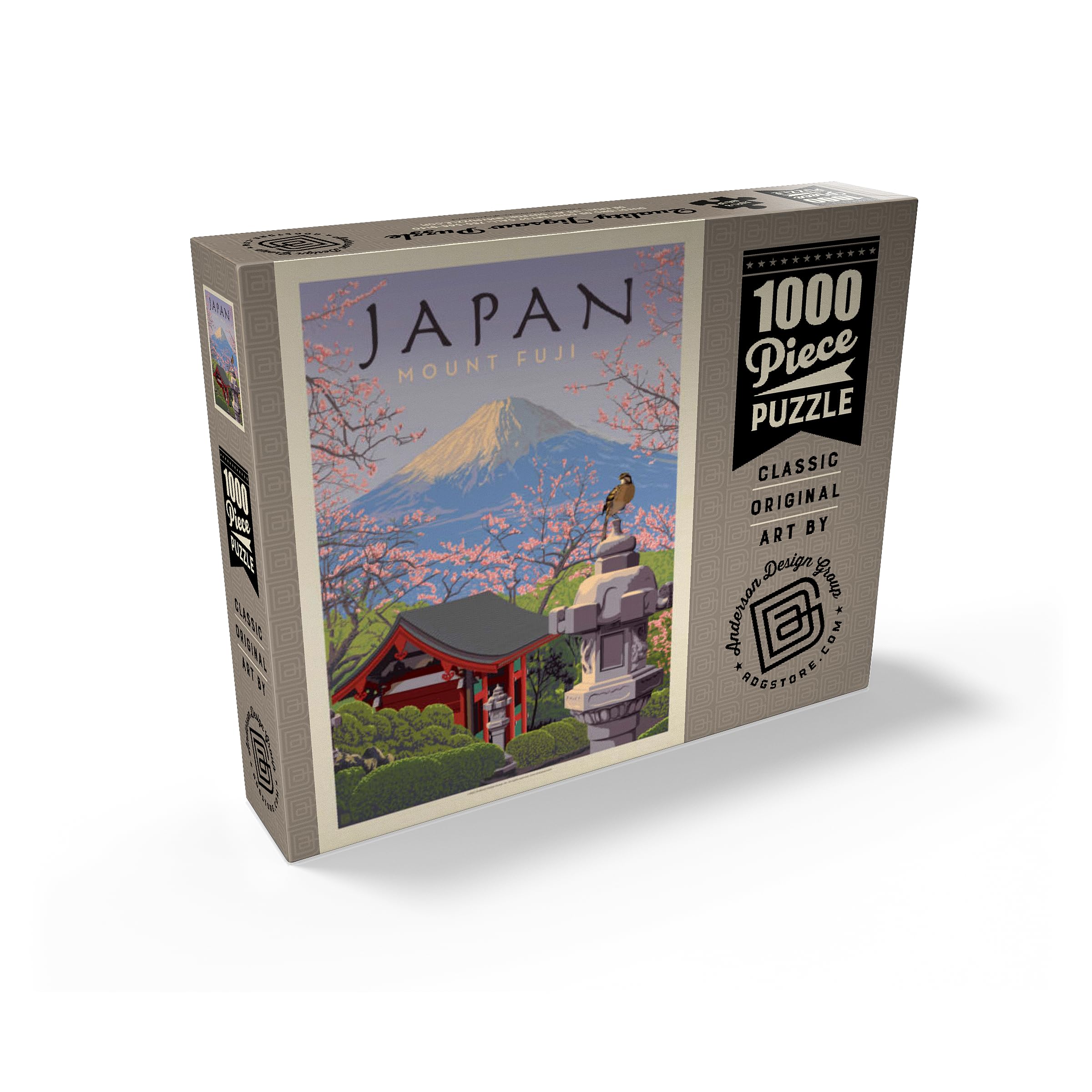 Amazon.com: MyPuzzle Japan: Mount Fuji, Vintage Poster - Premium