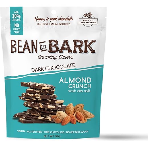 Dark Chocolate Almond Crunch 100gm