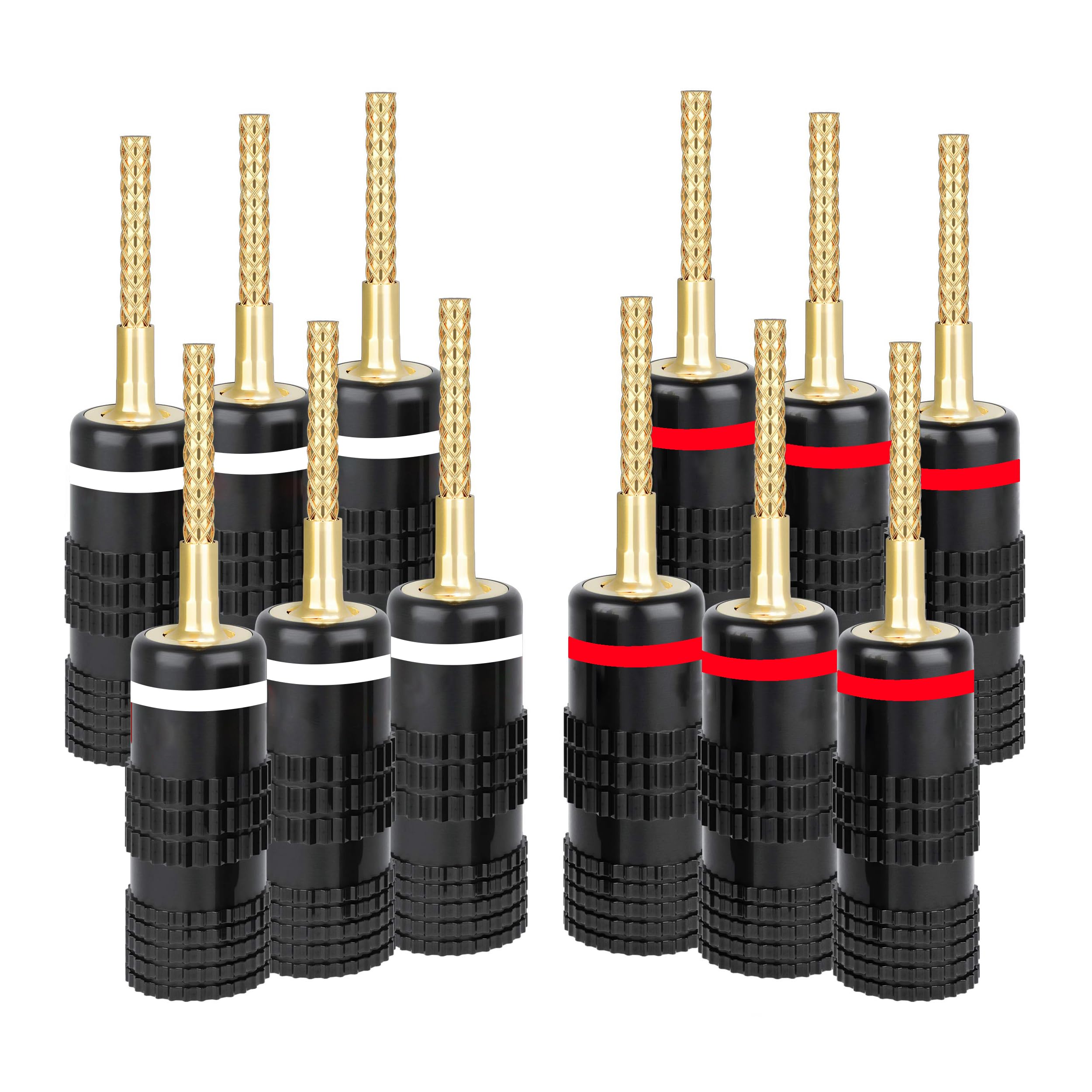 Conector de altavoz para cable de audio receptor cine en casa y placa de pared 8
