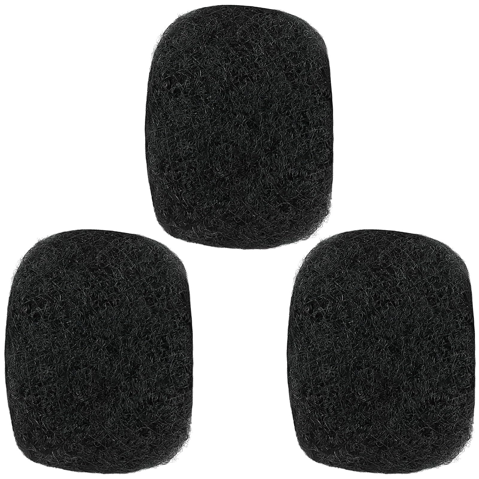 Lot de 3 mèches de cheveux humains Afro Kinkys, boucles crépues, noir naturel, 8 pouces, pour tressage et coiffage variés