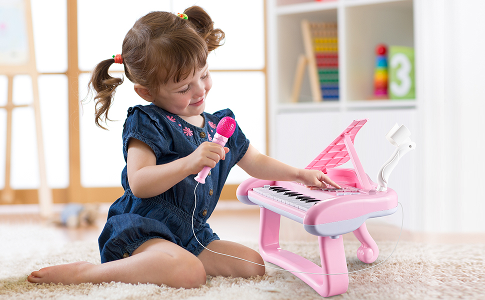 Le Clavier de Piano Pour Enfants Toy Musique Multifonctionnel Enfants Électronique Jouet BT295
