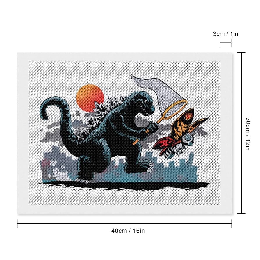 えぬ☆ダイヤモンドアートキット ダイヤモンドアート 初心者 キット 干支 12支 動物 ビーズ 刺繍