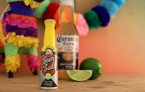 Miniatura 6 de Twang Sal de cerveza con sabor limón limón mini botellas de 14 onzas 12 tiras de clip