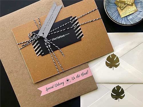 Miniatura 9 de 30 Gold Foil Monstera Stickers, Monstera Leaves, Plant Leaf Stickers, Tropical Stickers, Gold Labels For Envelopes