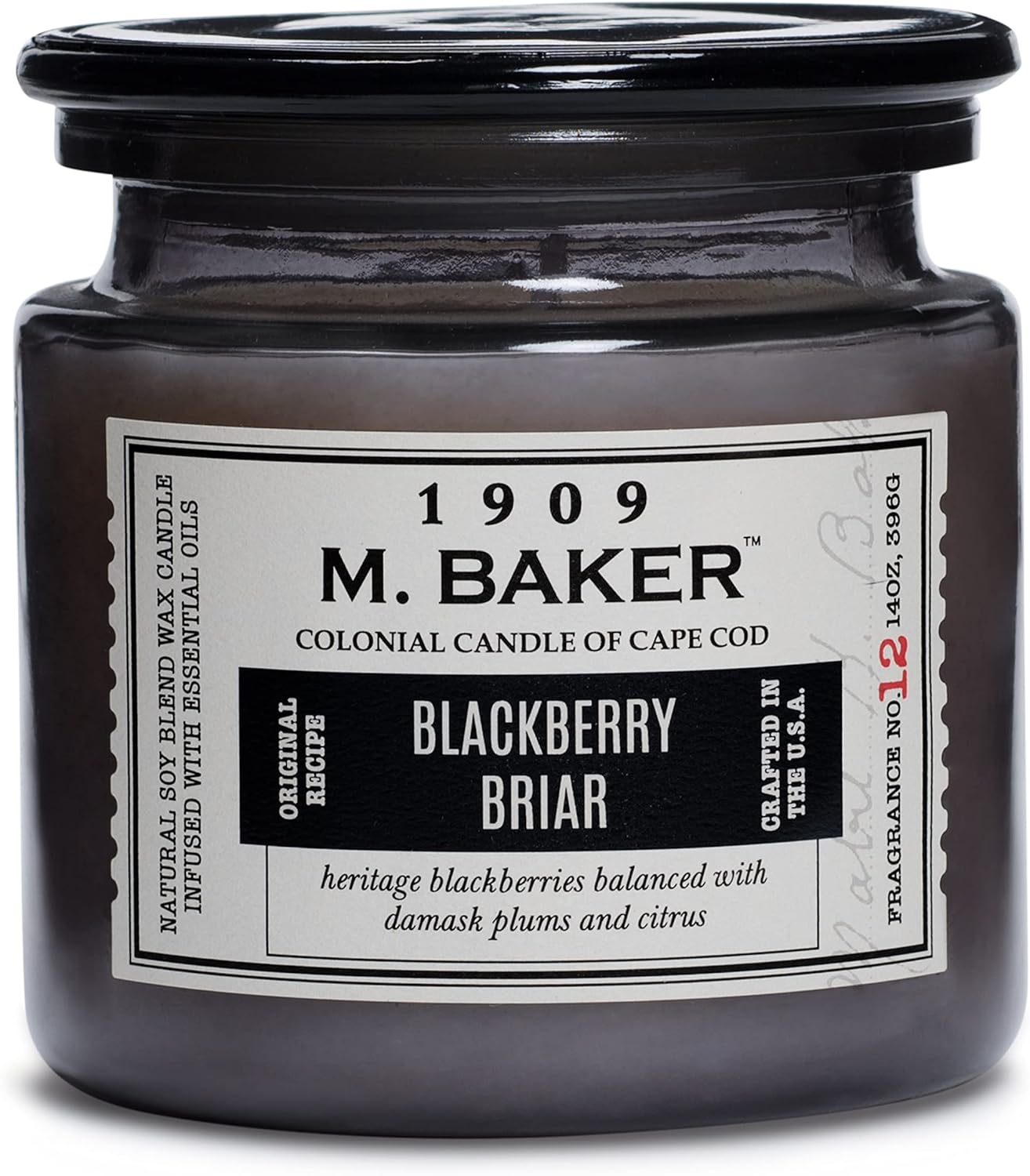Colonial Candle BlackBerry Briar Scented Jar Candle, M