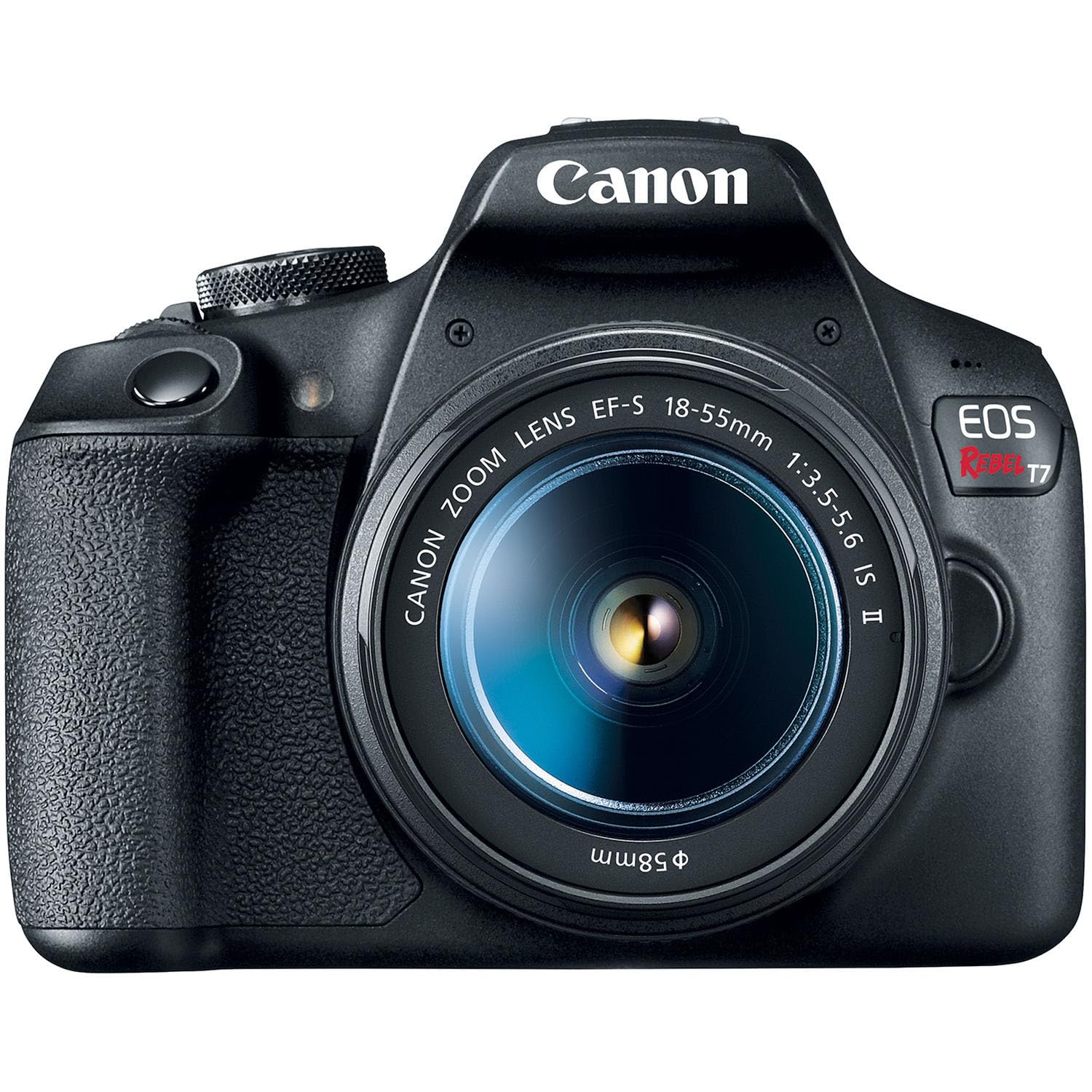 Canon EOS 2000D (Rebel T7) DSLR Camera W/18-55mm Zoom Lens  75-300mm III EF 50mm STM 420-800mm HD Lenses 2X  64GB