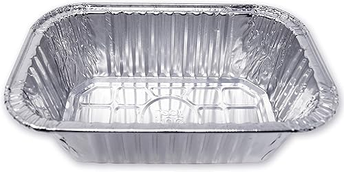 Miniatura 5 de Paquete de 100 moldes para hornear pan de primera calidad, de 1 libra, mini 6 x 3.7 x 2 pulgadas, extra resistentes, desechables, de papel de