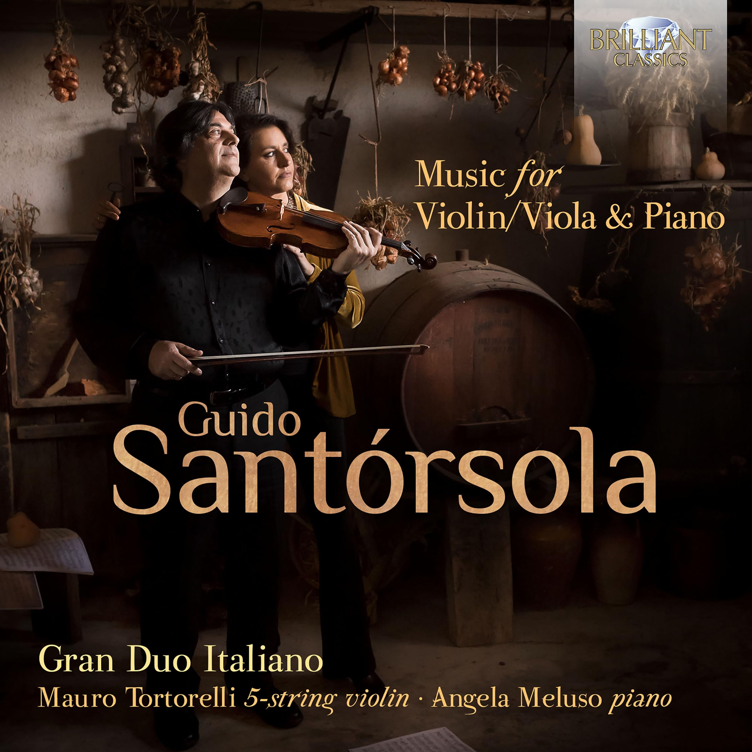 Santorsola: Music for Violin/Viola & Piano