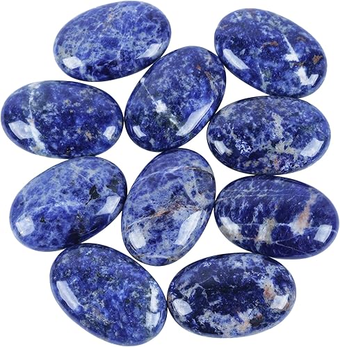 Miniatura 7 de Piedras ovaladas para alejar preocupaciones, para palma de la mano, hueco de la mano, cristales curativos, piedras de energía