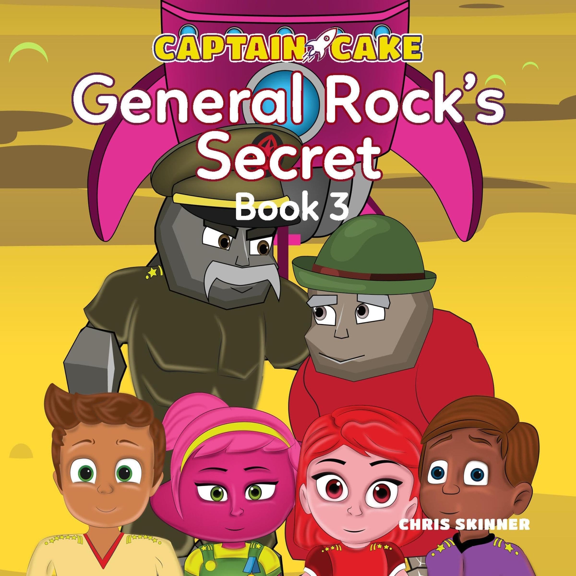 Cover art for Captain Cake: General Rock's Secret 3