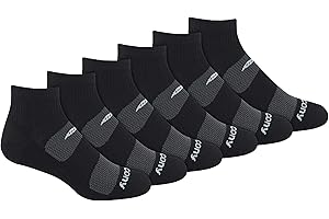 New Balance Men's Multi-Pack Mesh Ventilating Quarter Socks