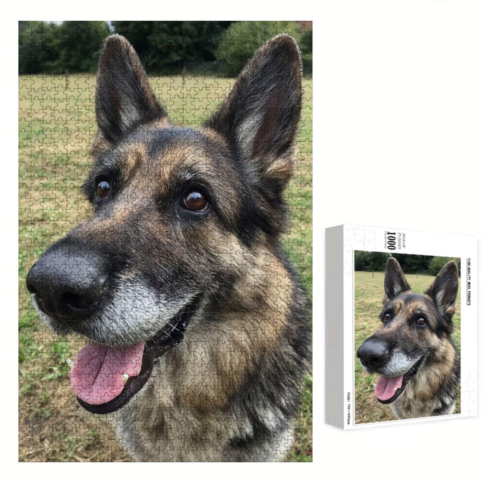 5000 Pezzi Puzzle Adulti - Cane & Animale - Fabbricazione in Legno Robusto (Forma Classica) - Decorazione Murale con Poster - Prodotto Riservato ad Adulti e 14 Anni in Su (181x105cm) P3#1179