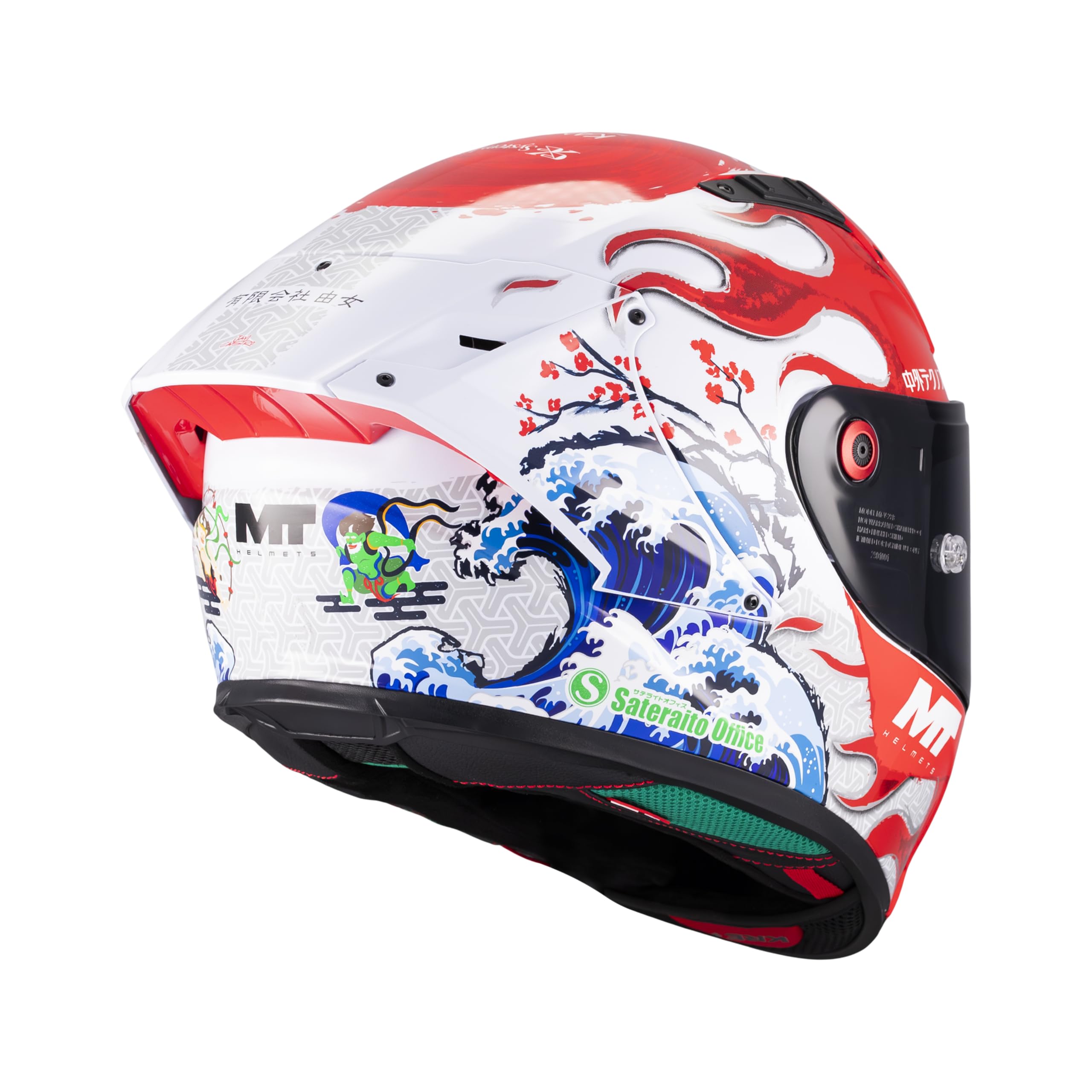 MT HELMETS KRE+ S – Casco Moto Integral de Competición en Fibra de Carbono con Pantalla MT-V-29, Cierre Doble D, EPS Multidensidad y Homologación FIM/ECE 22.06 / DOT