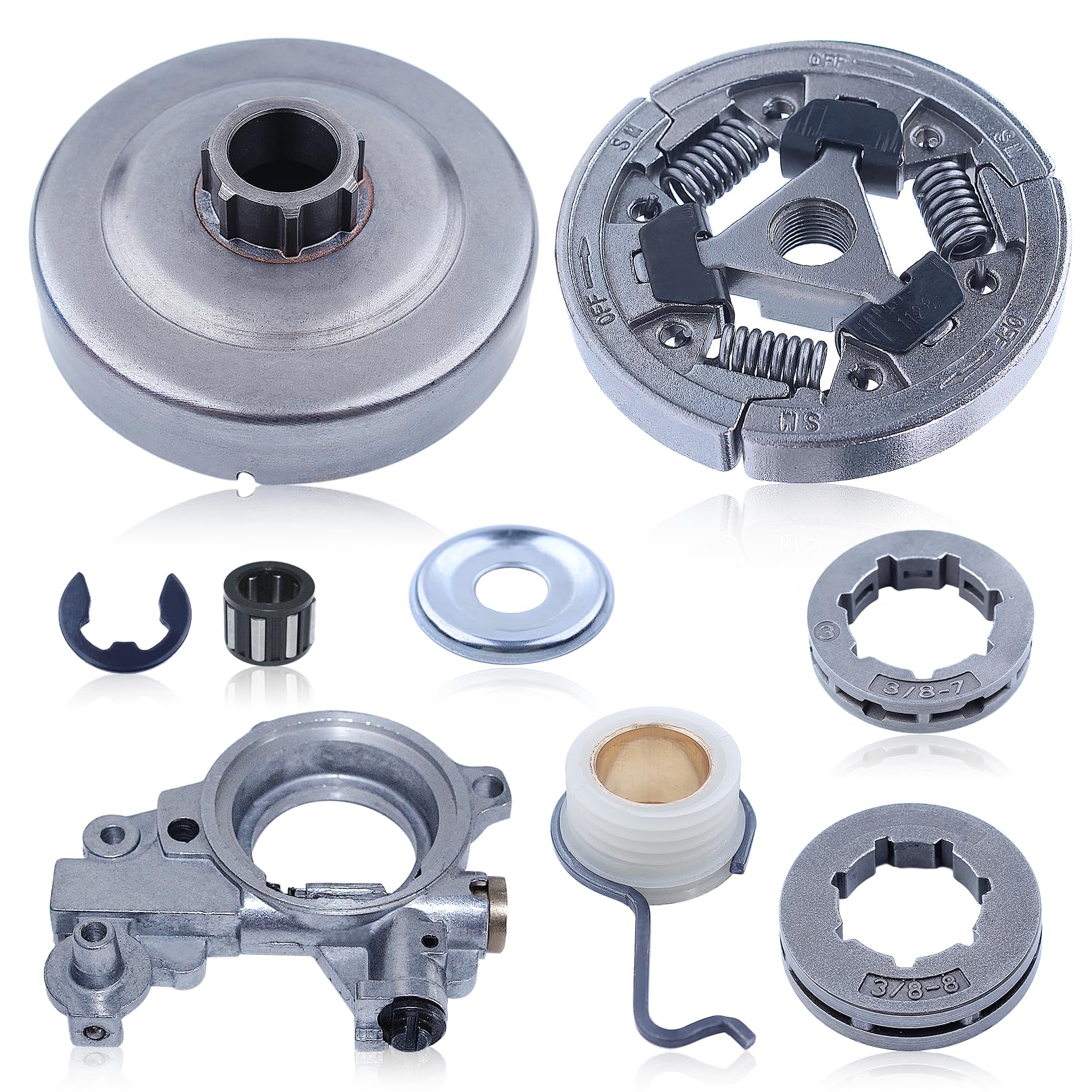 Kit roulement vis sans fin Stihl MS361 044 046 MS440 MS460 pièce rechange tronçonneuse