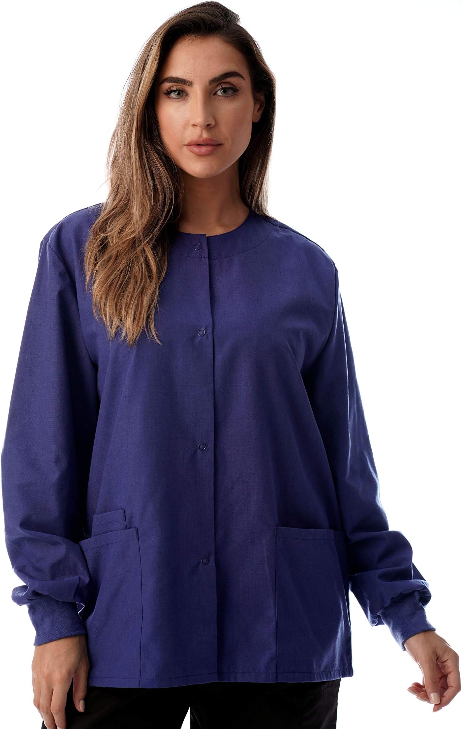 Just Love Womens Solid Jacket Uniform Coat