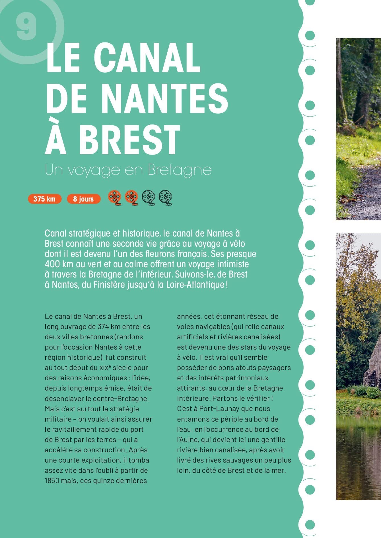 La France à vélo au fil de l'eau - 21 itinéraires le long du littoral, des fleuves et des canaux