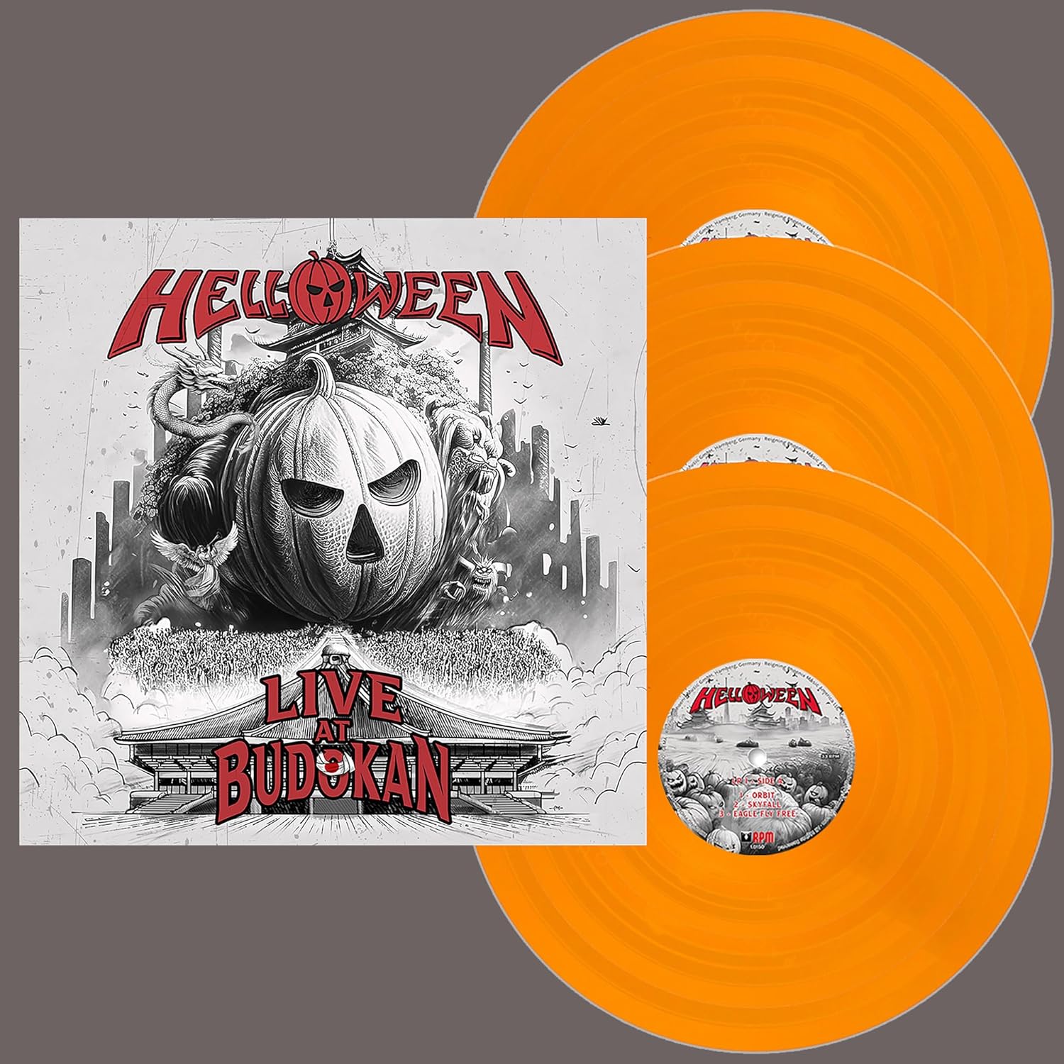 Live At Budokan por Helloween — capa do álbum