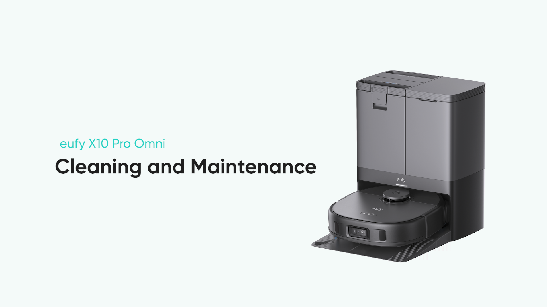 [取替付属品付！メーカー保証期間あり］eufy x10 Pro Omni Watch eufy X10 Pro Omni Cleaning and Maintenance on Amazon Live