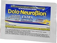 Vista 5 de Neurobion Dolo Analgésico, reductor de fiebre, extra fuerte, Fuerte, Alivia el Dolor, Reduce la Fiebre Dispensador 50 x 2 tabletas