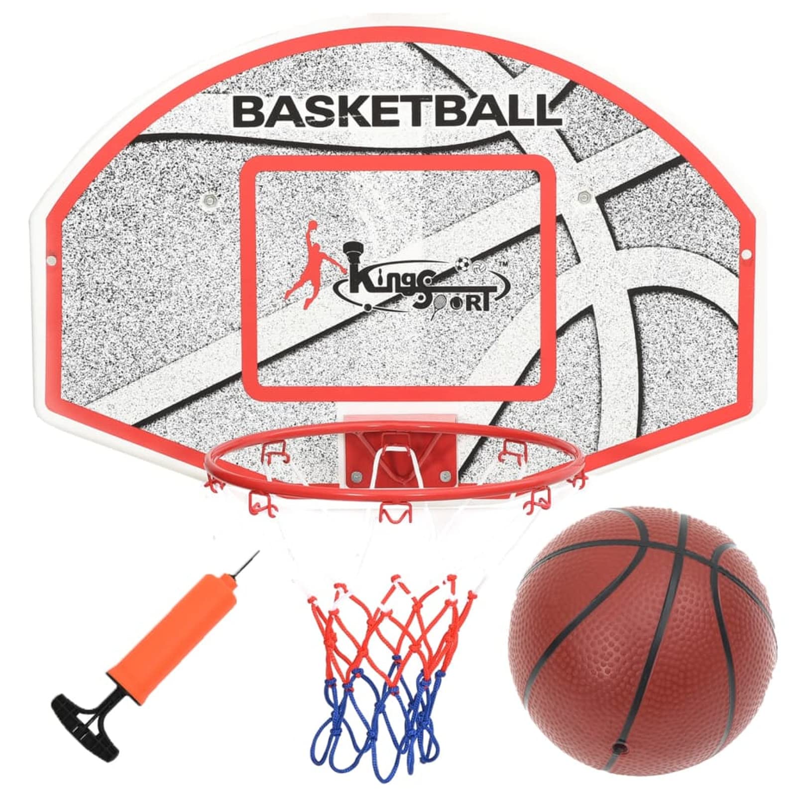 Set Tabellone da Basket da Parete 3 pz 66x44,5 cm,Articoli Sportivi,Sport,Basket,Parti e Accessori canestro Basket,Tabelloni da basket-80352