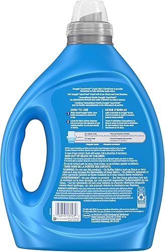 Miniatura 2 de Snuggle Suavizante líquido de tela SuperFresh Original elimina olores fuertes 2 veces concentrado 150 cargas