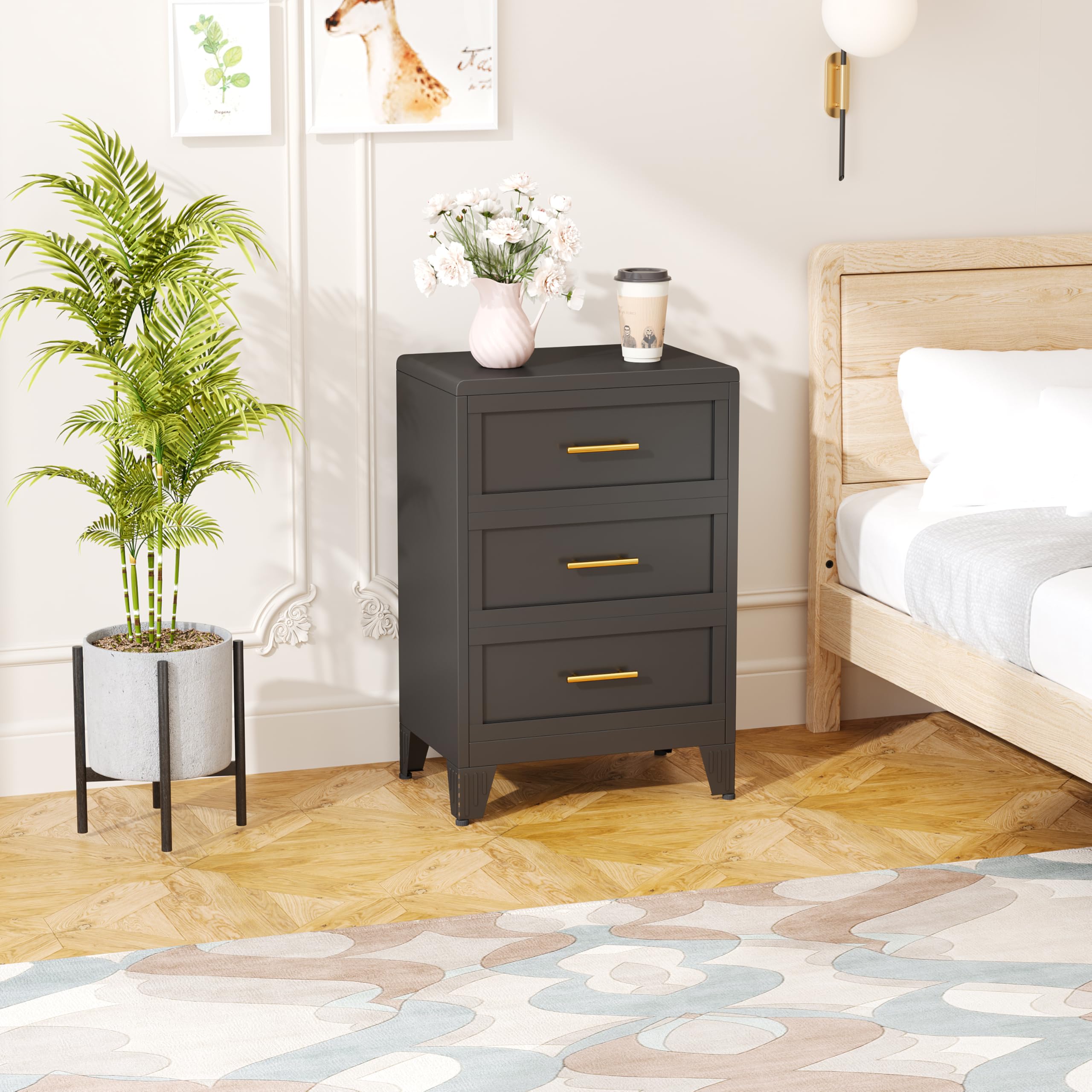 Amazon.com: Ckzbx Metal Dresser Narrow Dresser for Bedroom Chest, 35.43" H Drawer Chest, Closet Dressers & Chests of Drawers for Living Room, Hallway (3 Drawers Black 24inch Wide) : Home & Kitchen Amazon.com: Ckzbx Metal Dresser Narrow Dresser for Bedroom Chest, 35.43" H Drawer Chest, Closet Dressers & Chests of Drawers for Living Room, Hallway (3 Drawers Black 24inch Wide) : Home & Kitchen