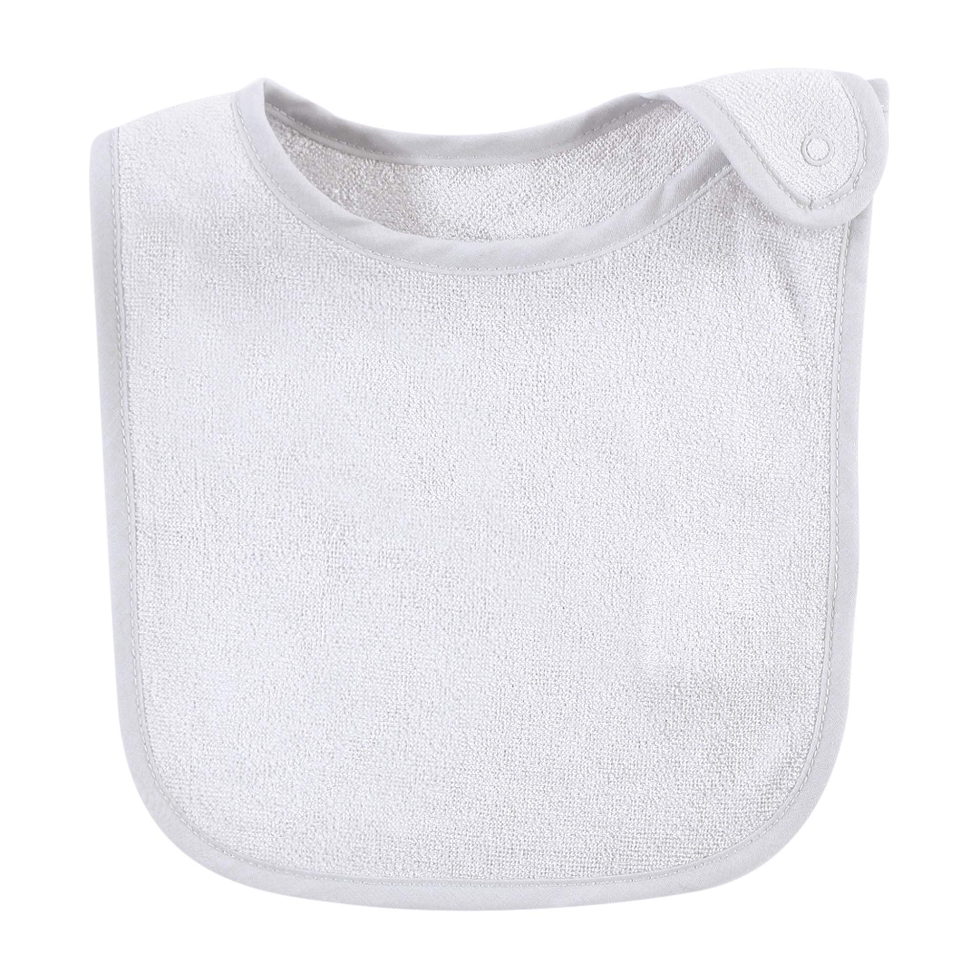 Hudson Baby Unisex sztuczny jedwab z bambusowego śliniaczek frotte, czarny biały, jeden rozmiar bandana