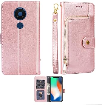 jioeuinly Flip Case for Nokia C5 Endi Case Phone Stand Cover QBF
