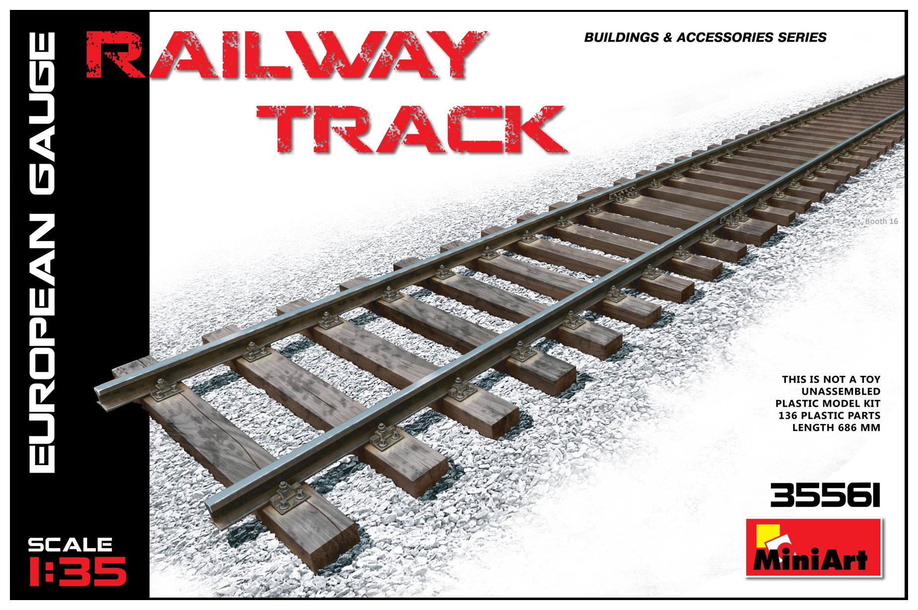 MiniArt 35561 – Modélisme Railway Track European Gauge