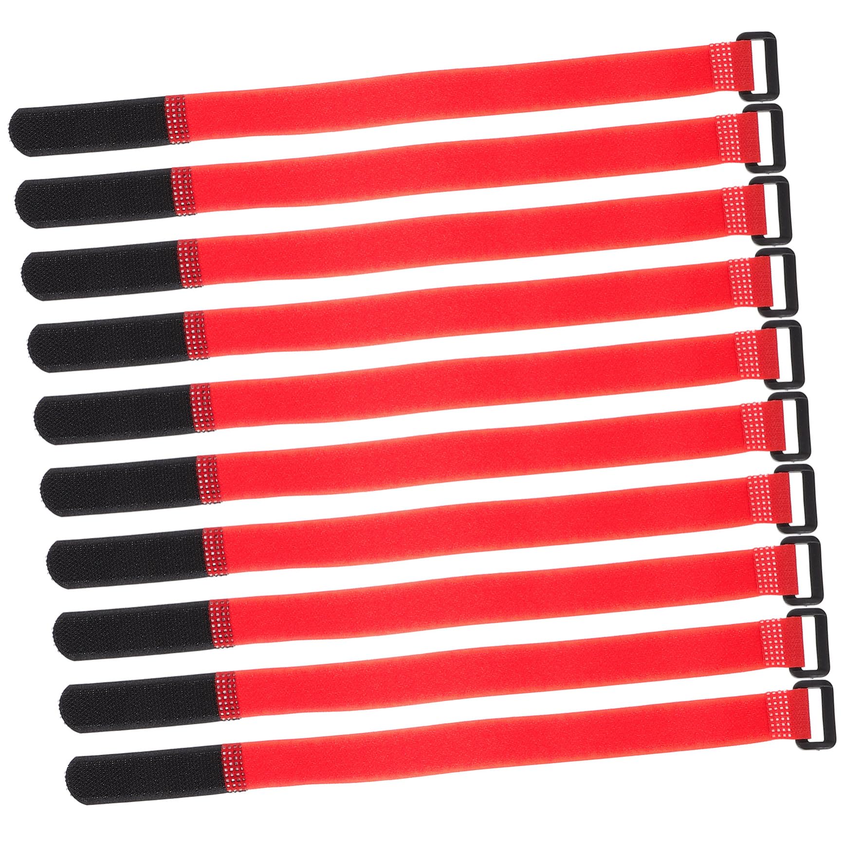 BELLIFFY Fixing Cinch Straps 25pcs Universal Hook and Loop Straps for Yoga Mats Home Office and Sports