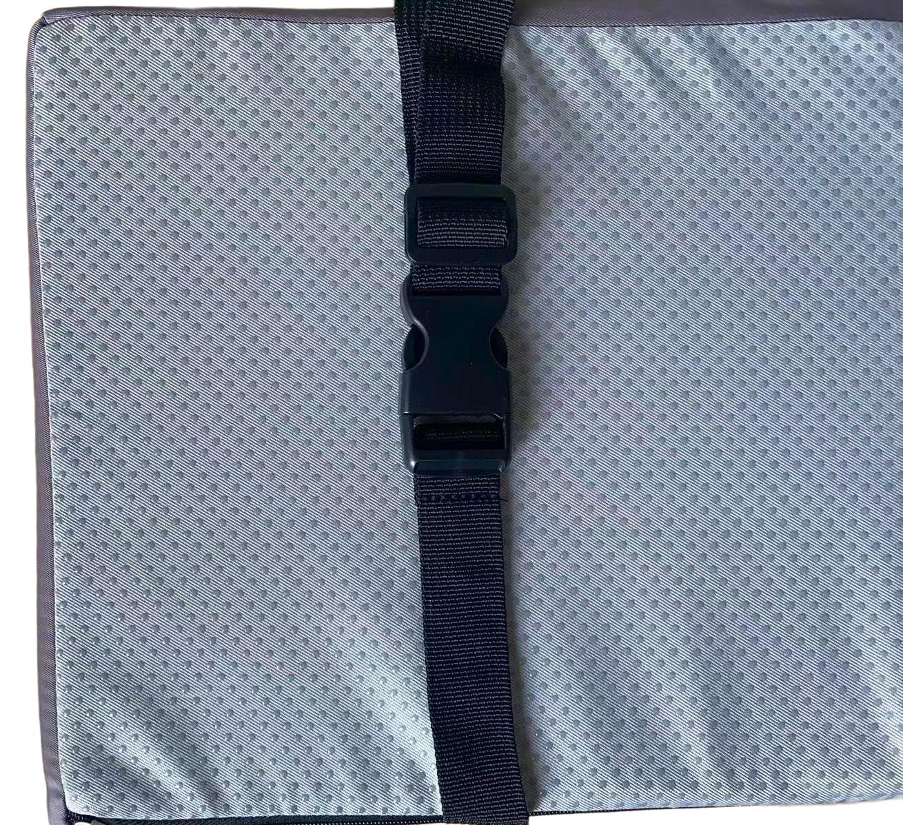 Set Tovaglia E Copripanche Per Tavolo Da Birra Lemos Home - 3 Pezzi, Antracite, 220x50 Cm