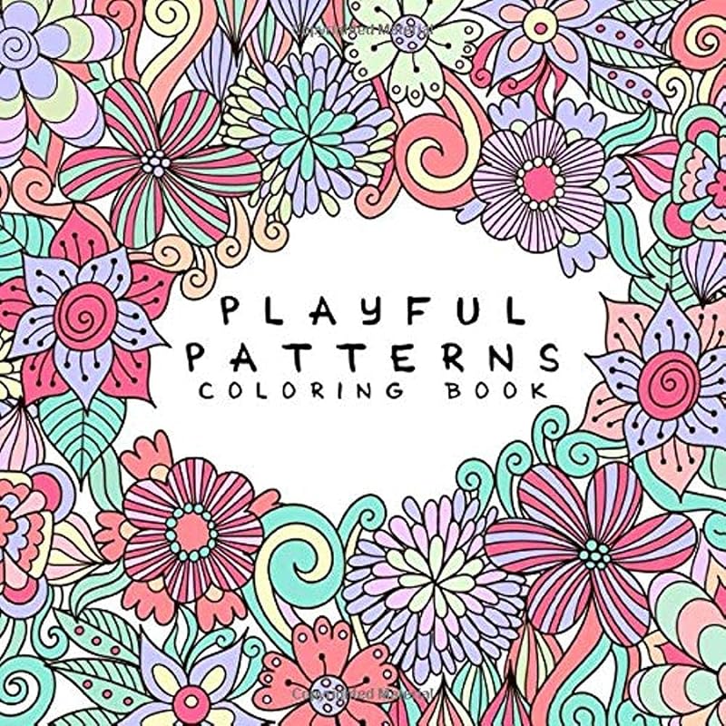 Playful Patterns Coloring Book: For Kids Ages 6-8, 9-12 (Calm & Comfort Coloring Books)
