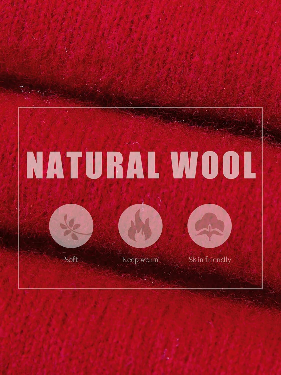 Chanyarn Women's Turtleneck 100% Merino Wool Sweater 2025 Fall Winter Classic Warm Soft Raglan Long Sleeve Knit Sweater - Image 6