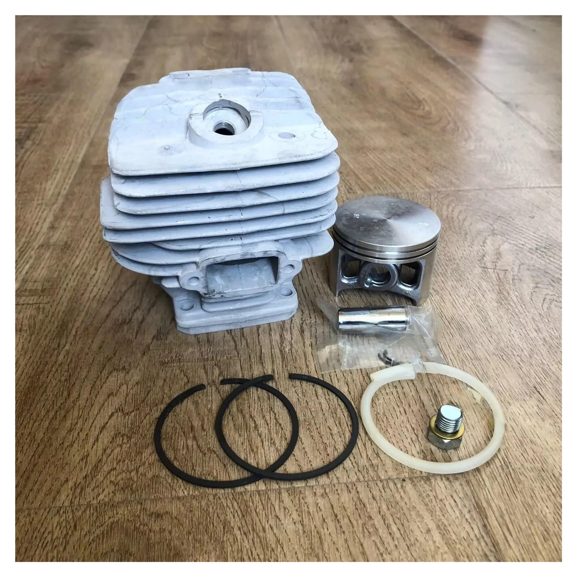 Zestaw Tłoka Cylindra MS660 56MM Big Bore pasujace do STIHL 066#1122 020 1211 CZĘŚCI ZAMIENNE DO PILARKI ŁAŃCUCHOWEJ Zestaw cylindra i tłoka Części do dużego motocykl
