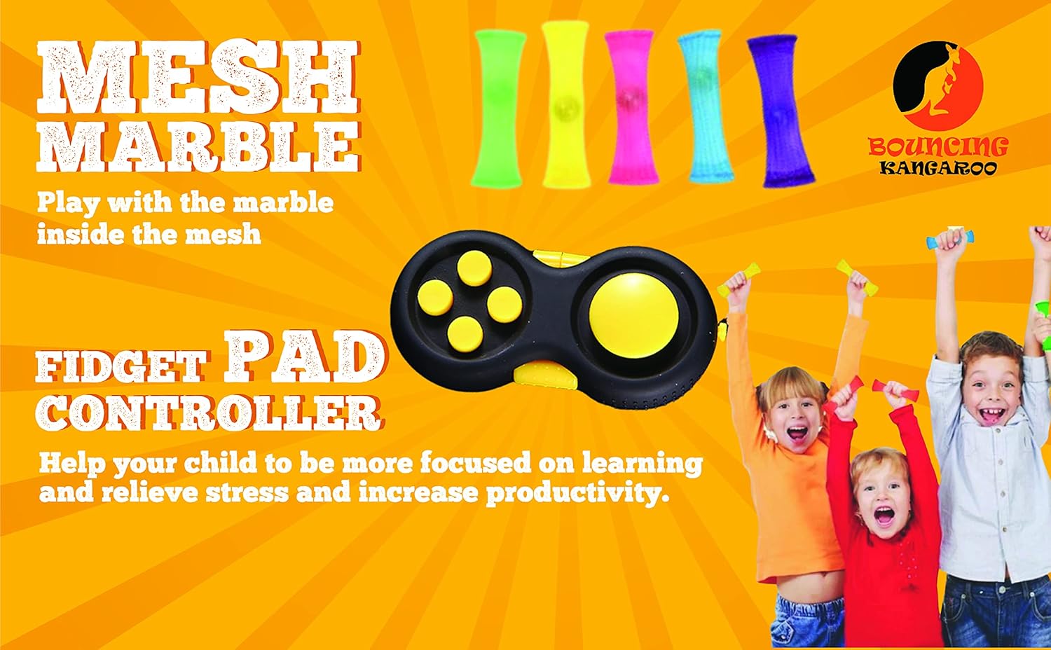 Fidget Toys Pack, Great Fidget toys set in a Fidget toy Box for Stress Relief, Anxiety, ADHD