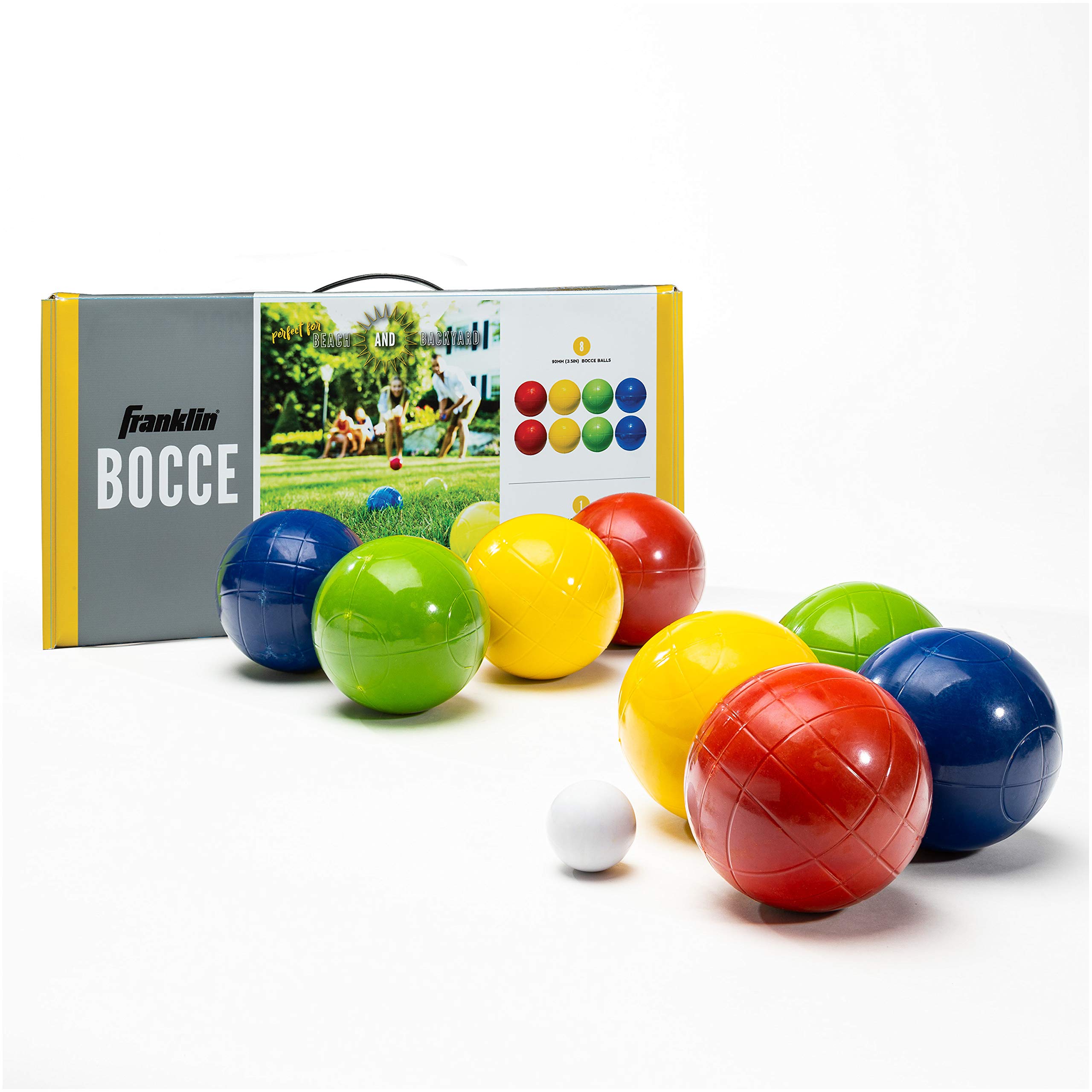 Buy Franklin Sports Bocce Ball Set — 8 All Weather Bocce Balls and 1
