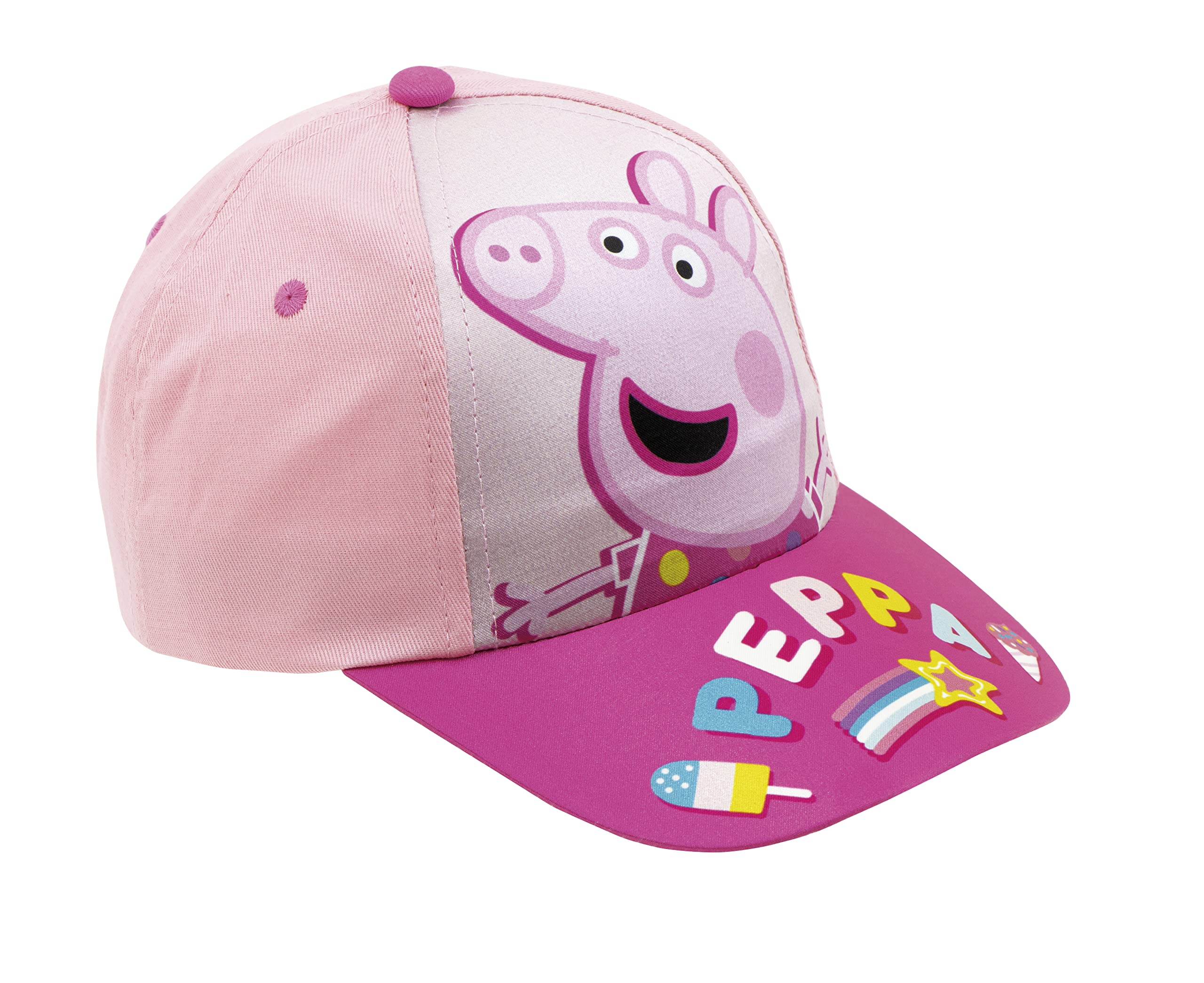 ARDITEX Gorra Peppa Pig Infantil para Playa o Piscina | Gorra Ajustable para Niñas de 3 a 5 años — view 3