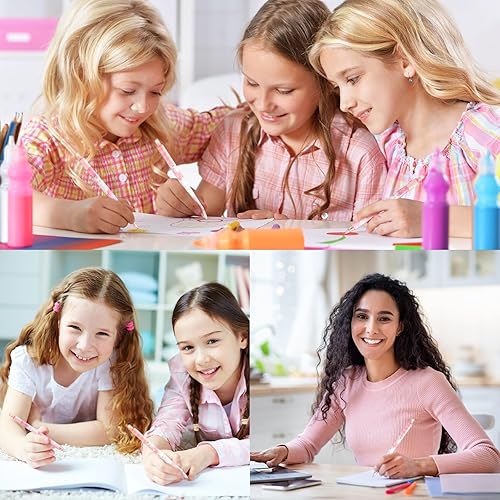 Miniatura 5 de 180 bolígrafos kawaii a granel, lindos bolígrafos kawaii, suministros de papelería, tinta de gel de Navidad, regalos de regreso a clases, tinta