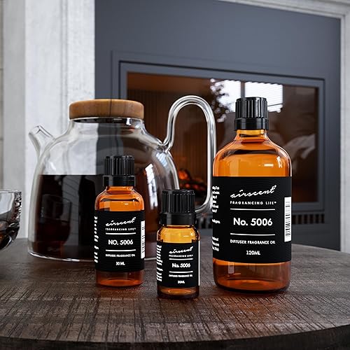 Miniatura 4 de AirScent - Aceite difusor inspirado en el cuero degradado de TF - Perfume Dupe No. 5006 - Mezcla de aceites aromáticos para difusores ultrasónicos y