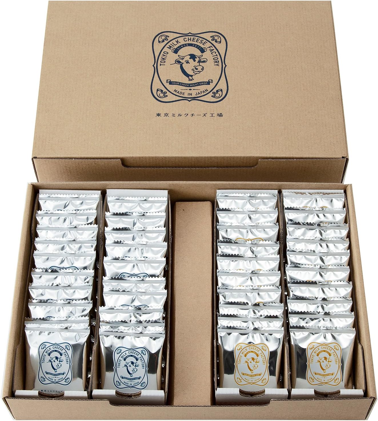 Salt & Camembert Tokyo Souvenir Gift in Japan Omiyage a box in 40 pieces