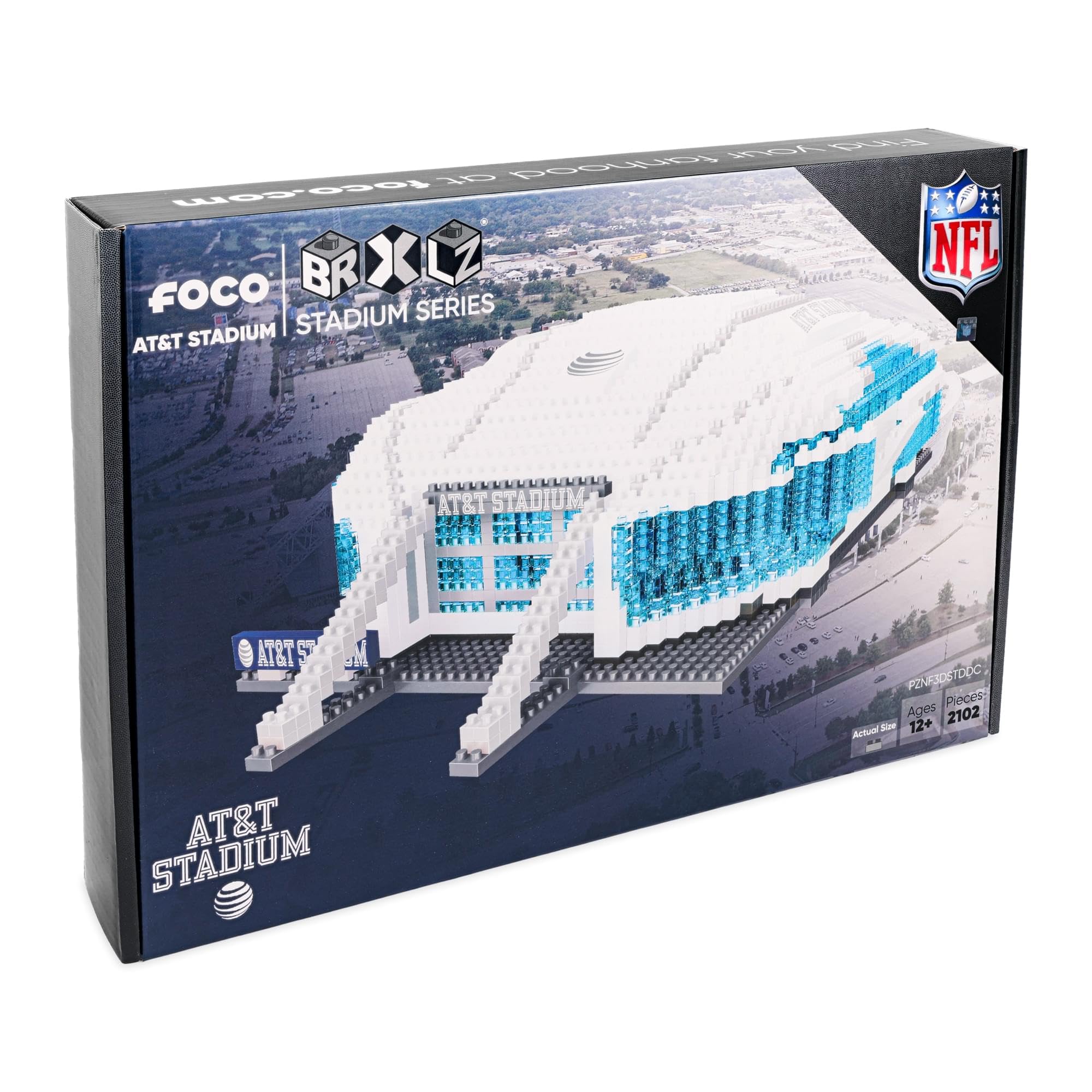 Amazon.com : FOCO Dallas Cowboys NFL BRXLZ Stadium - AT&T 1Z