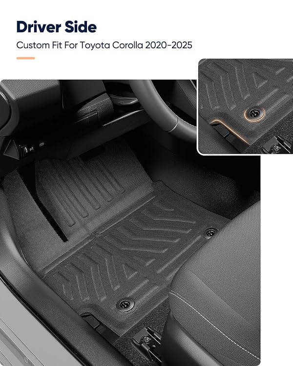 CreekT for Toyota Corolla Floor Mats 2027-2020 (Not for Hatchback/Cross) by CreekT - Used condition - Image 5