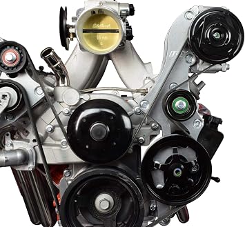 ICT Billet S10 LS Swap A/C Compressor and Power Steering Bracket Compatible with LS1 LM7 LR4 LQ4 L59 LQ9 LM4 L33 L92 L76 LY6 LC9 LH8 LMG LS3 L99 L96 RPO codes 4.8L 5.3L 6.0L 551779-3