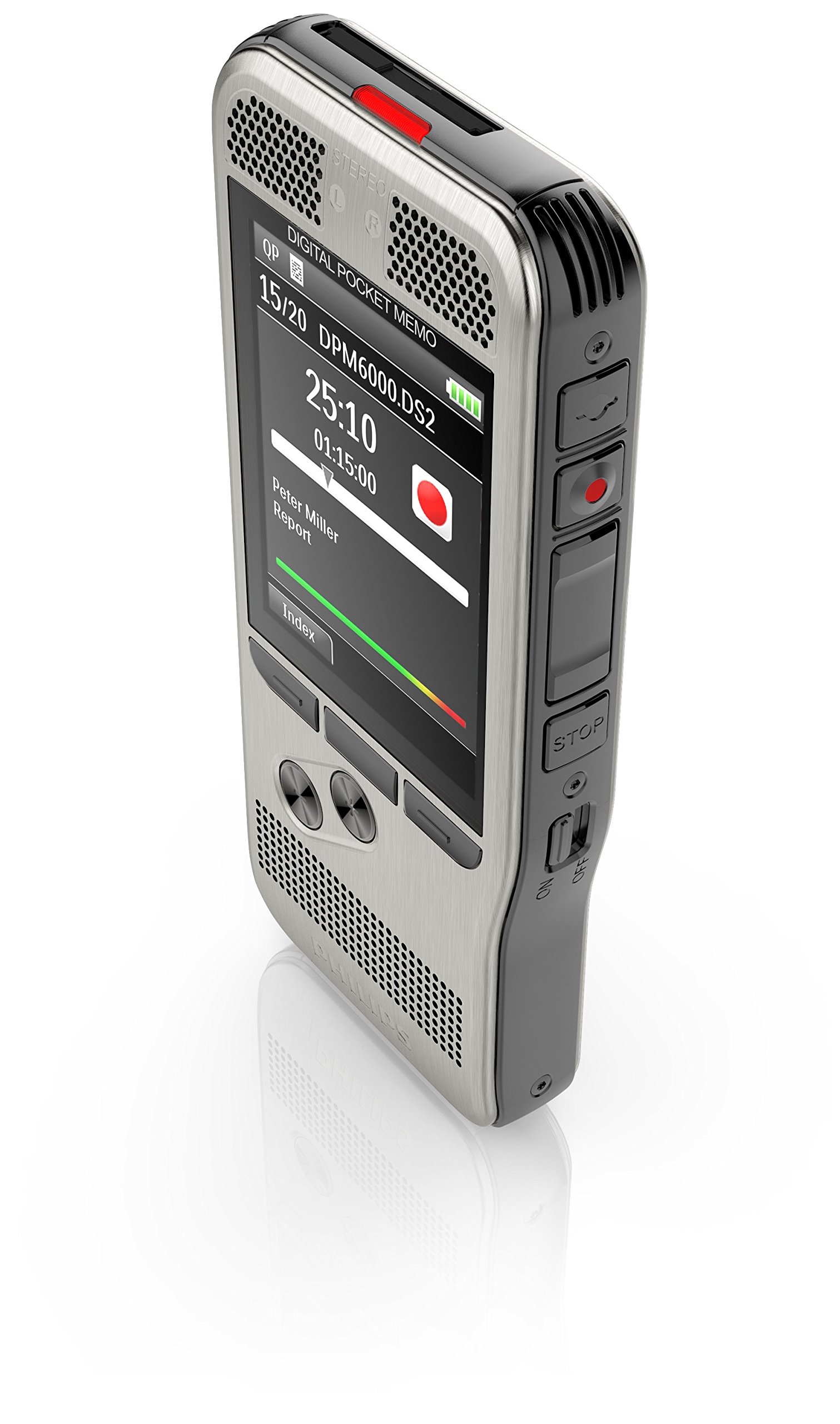 Philips PocketMemo DPM6700 Conjunto de dictado y transcripción