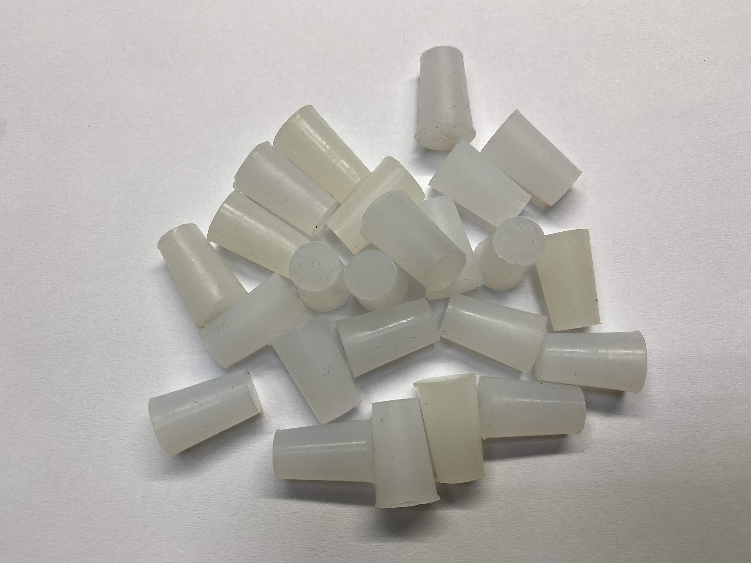 Protection Force Stopper Plug for 3/8" 9-10 mm Hole (Pack of 50) Tube Bottle Openning 7/16-14 UNC 7/16-20 UNF M11 Thread Nut Paint Masking Reusable Rubber