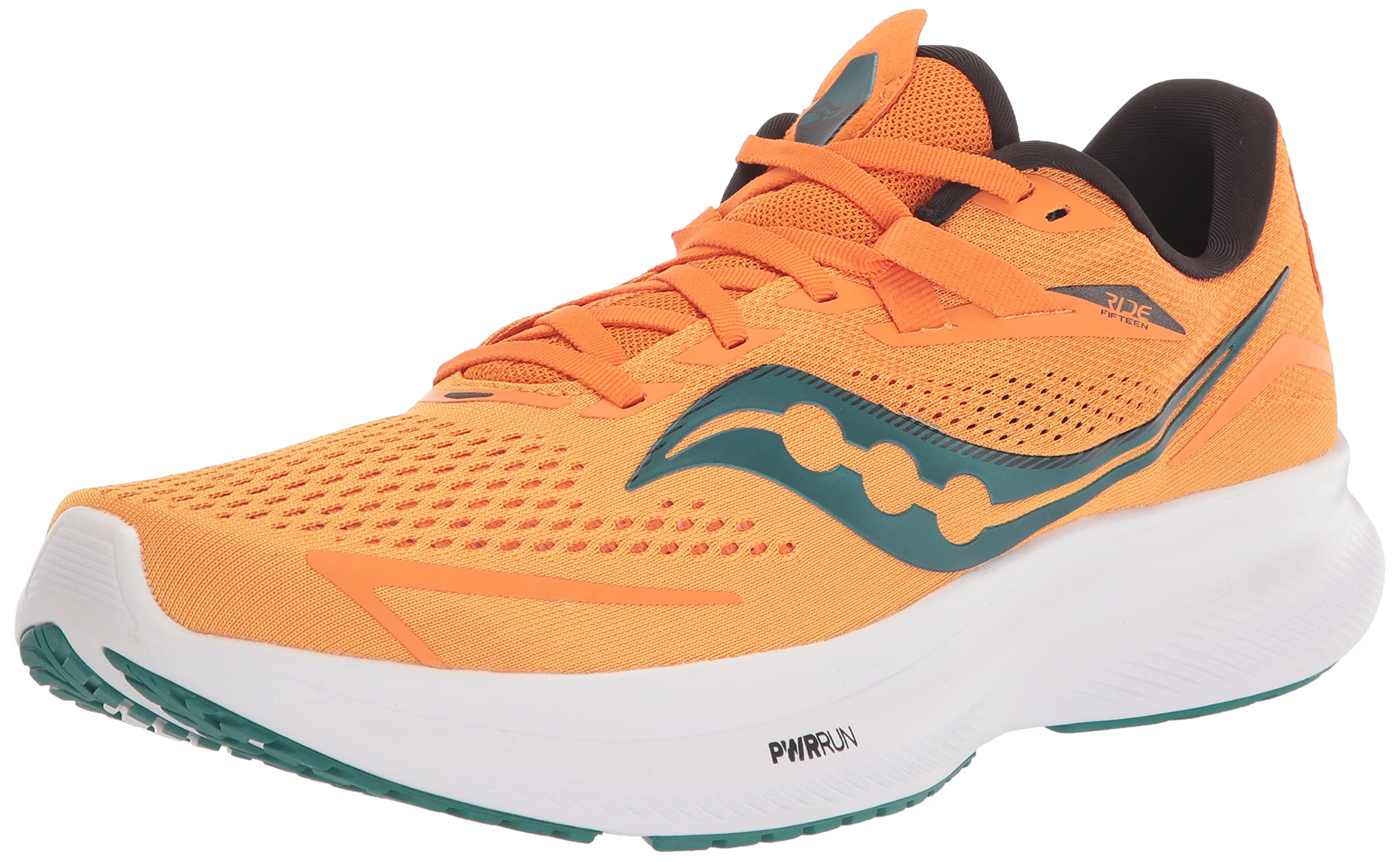 Saucony Zapatillas de Senderismo para Hombre Ride 15, Gold Palm, 44 EU